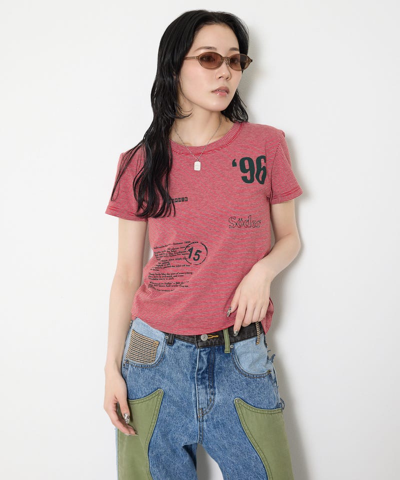 SLY | L／W PATCHED PANEL FLARE DENIM (フレア ) |SHEL'TTER WEBSTORE