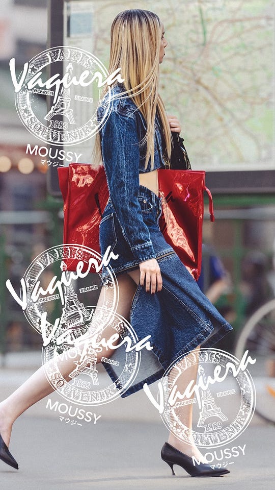 MOUSSYのアウトレットの