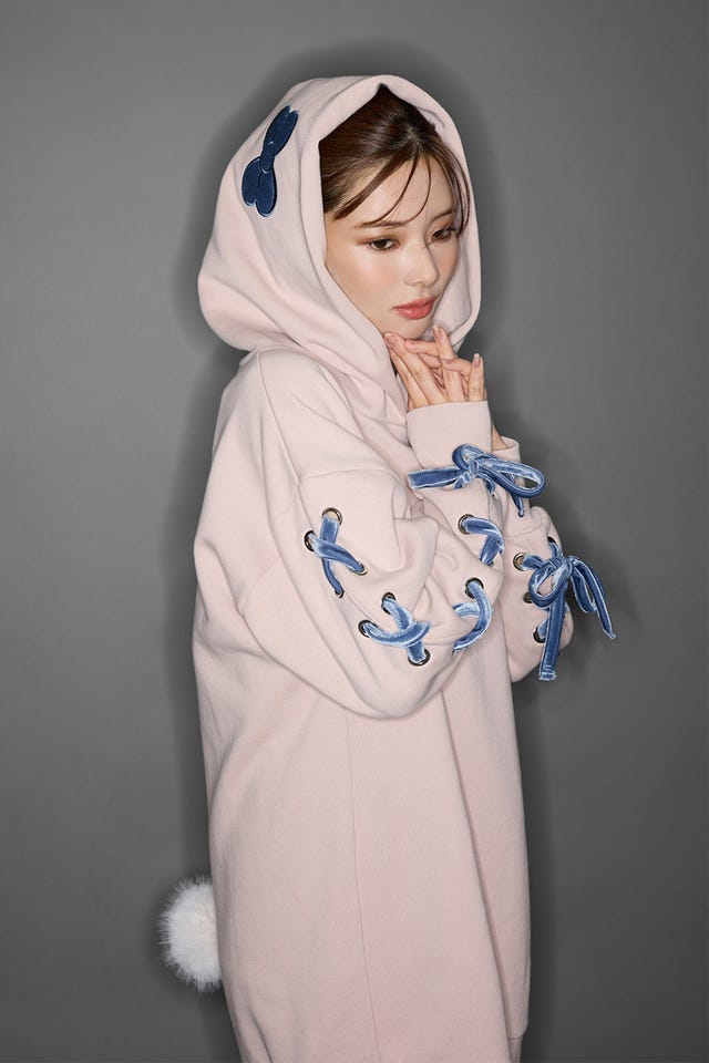 rienda | マイメロスウェットミニワンピース (ワンピース(ミニ