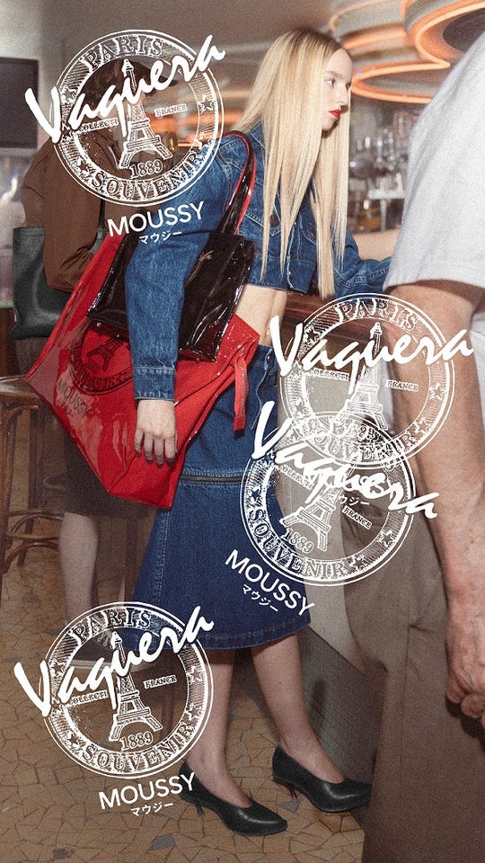 MOUSSYのアウトレットの