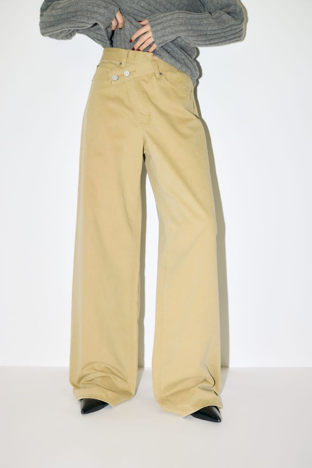 MOUSSY | 【SS先行アイテム】CROSS CHINO WIDE STRAIGHT (ワイド