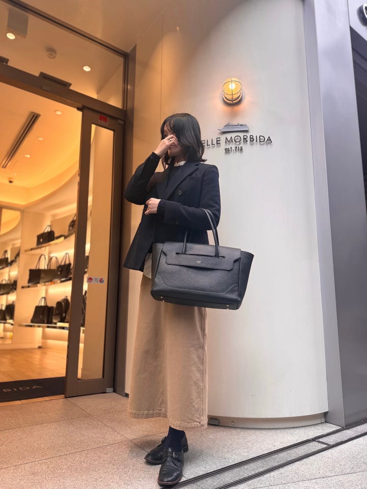 K001-フラップトートバッグ | PELLE MORBIDA ペッレ モルビダ