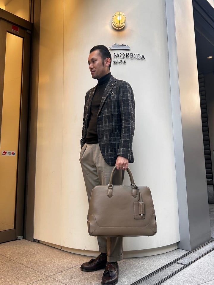 MB045A-ブガッティバッグ（Mサイズ) | PELLE MORBIDA ペッレ モルビダ