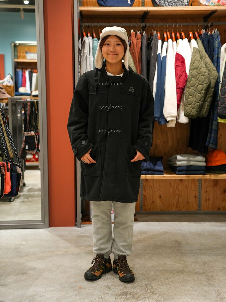 Bonding Fleece Duffle Coat/ボンディングフリースダッフルコート