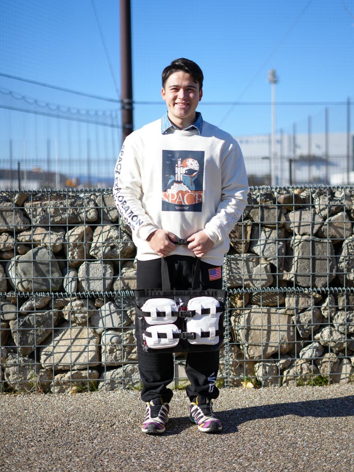 ESM X CHUMS Space Module Mini Pouch/ESM×チャムス スペース