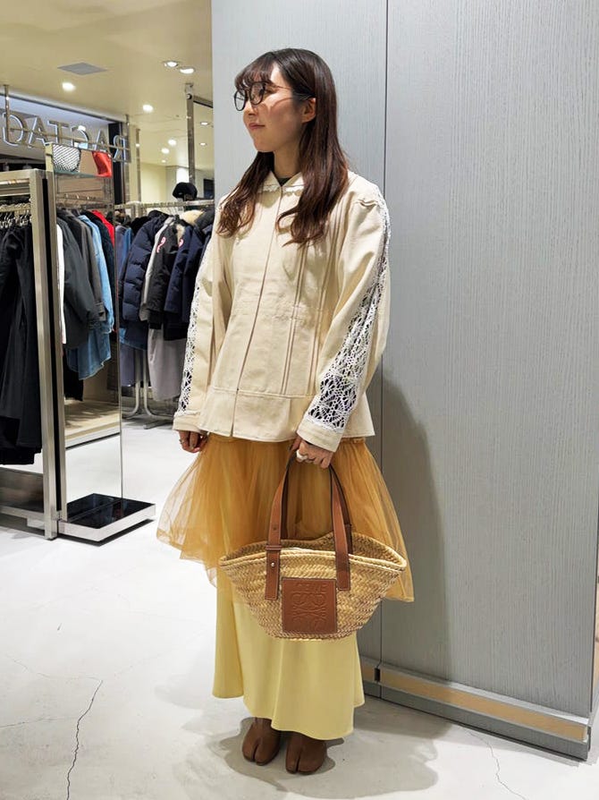 Sara mallika（サラマリカ）ロング・マキシ丈スカート グレー サイズ