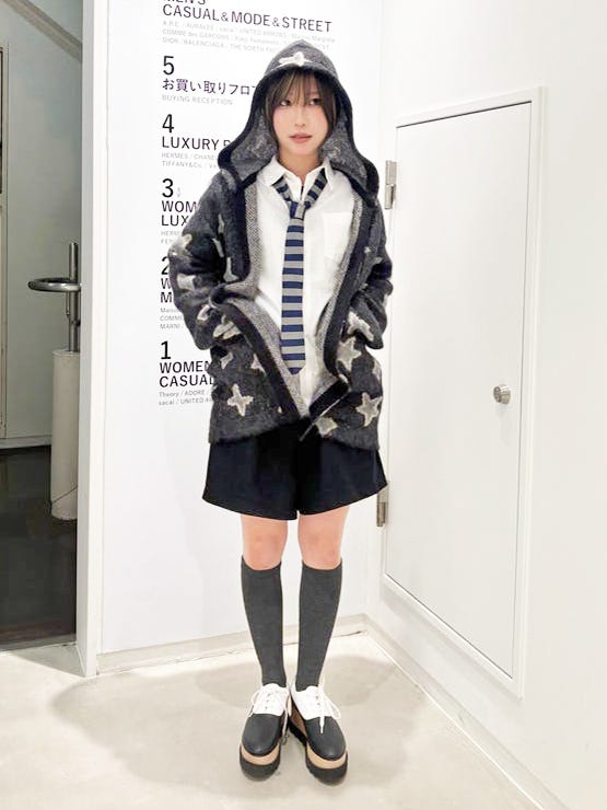 ALMOSTBLACK（オールモストブラック）モッズコート 黒 サイズ:1(S位