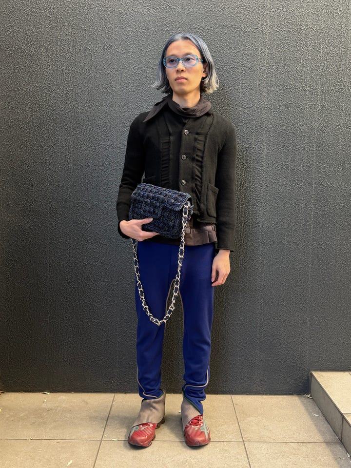 HERMES（エルメス）ブルゾン 紺 サイズ:50(XL位) メンズ/2200348670028