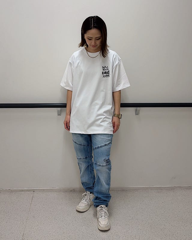 Karl Kani] ストレッチ クラック 加工 タイト デニム パンツ | PEET 