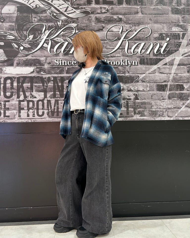 Karl Kani] シャギー チェック シャツ ジャケット | PEET ONLINE STORE