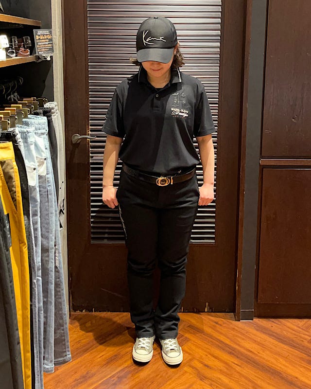 Karl Kani GOLF] ドライ UVカット クロコロゴ使い ベーシック ポロ