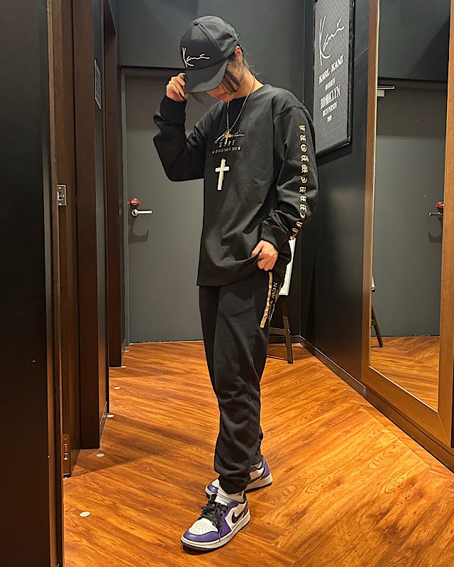 Karl Kani] リミテッド バッグクロス シャドー ロンT | PEET ONLINE STORE