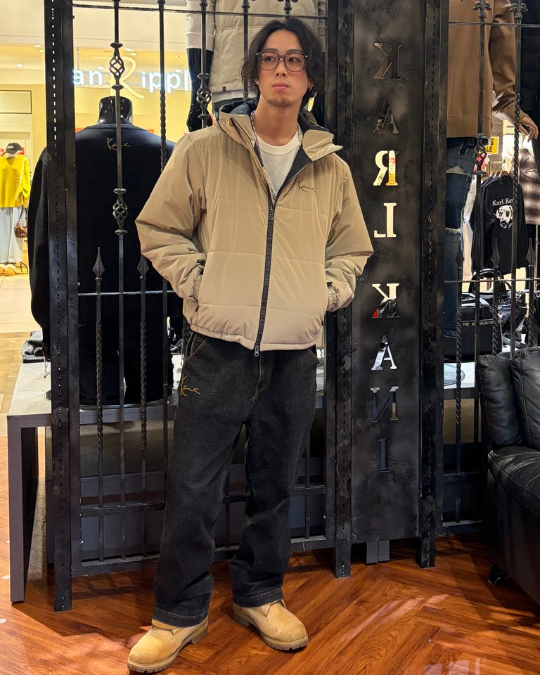 カールカナイゴルフニットジャンパー Karl Kani（カールカナイ） セール カールカナイゴルフ ハイゲージ総柄