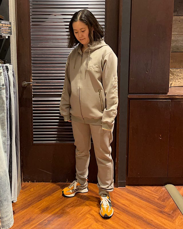 Karl Kani] ダンボールニット シャイニーロゴ ジップパーカー | PEET