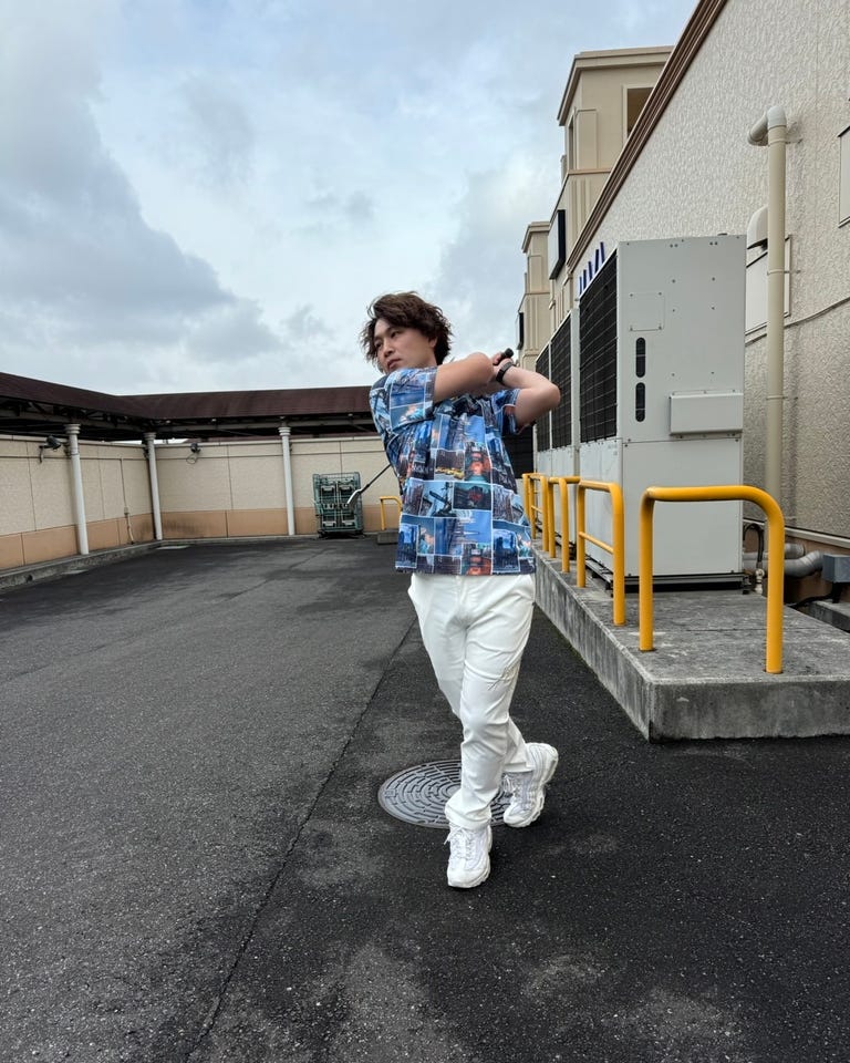 Karl Kani GOLF] ドライ UVカット フォト総柄 ポロ | PEET ONLINE STORE