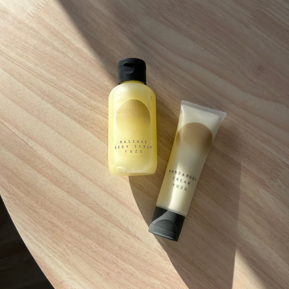 オサジ ボディセラム&クリームYuzu〈ユズ〉ギフトセット