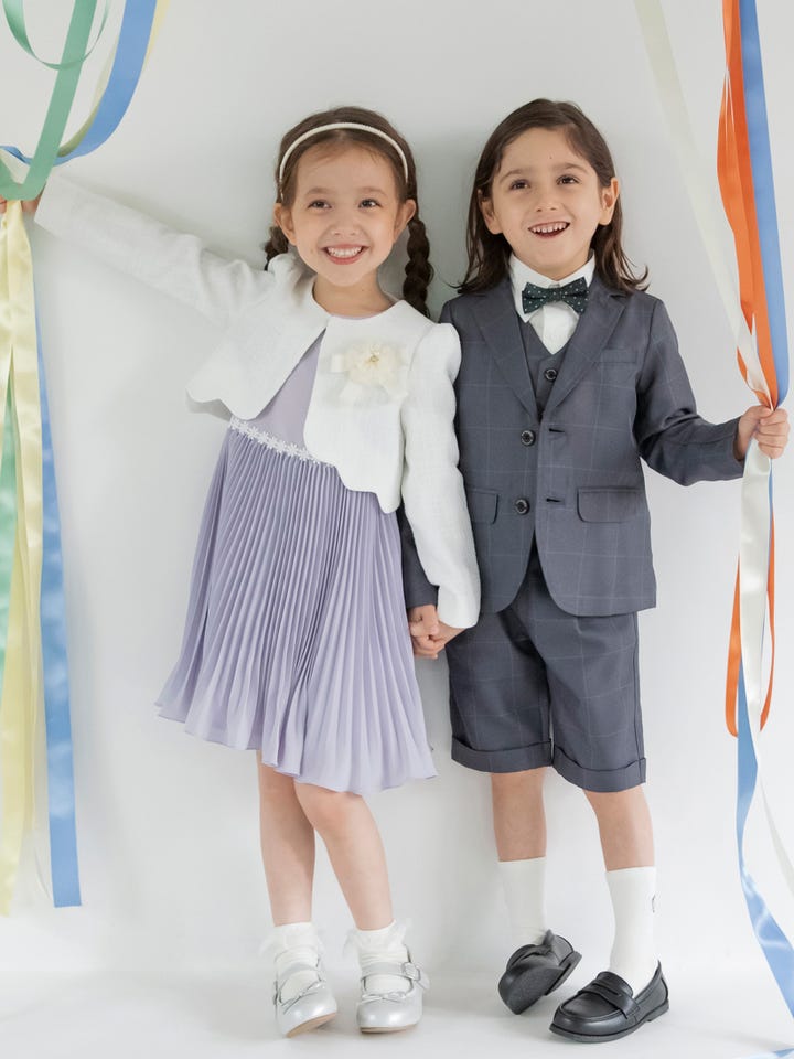 フォーマル】裾プリーツワンピース 2026春夏 ｜子供服&ベビー服