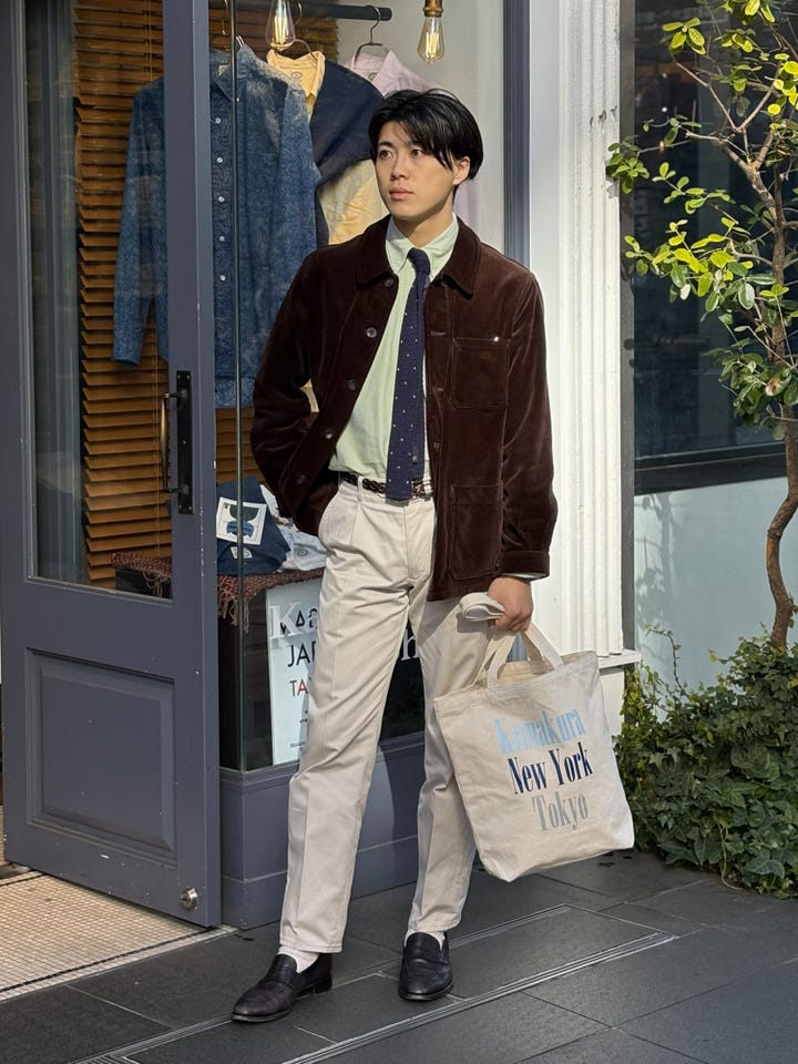 VINTAGE IVY シャツ(15H(L) グリーン系): メンズ｜メーカーズシャツ