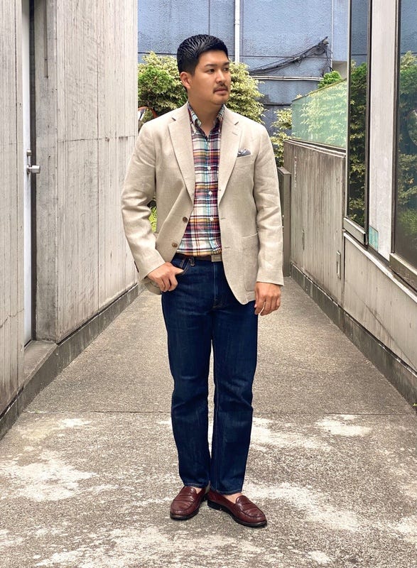 VINTAGE IVY シャツ(14(S) ピンク系): メンズ｜メーカーズシャツ鎌倉