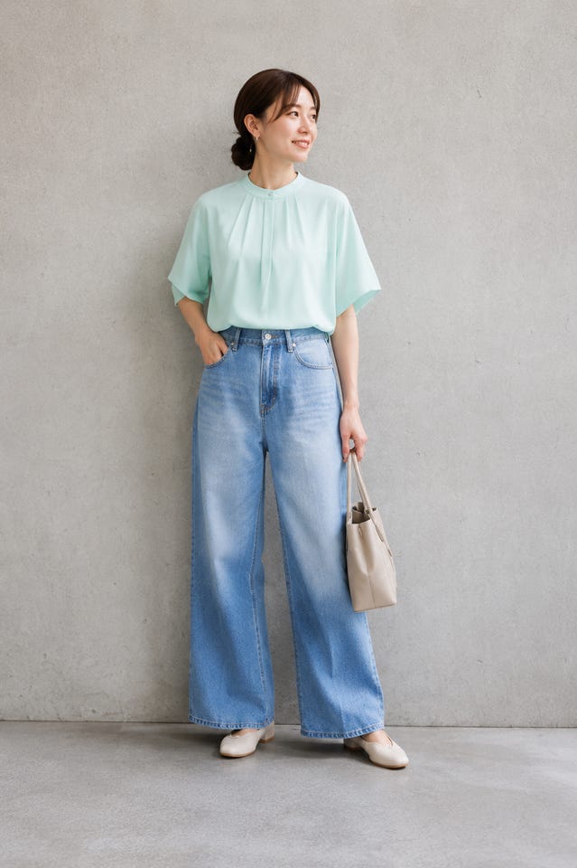 ワイドパンツ(36 ブラウン系): レディース｜メーカーズシャツ鎌倉 公式通販