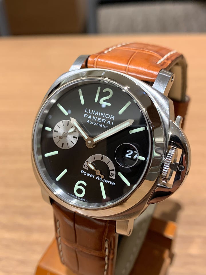 PAM00125 ルミノール パワーリザーブ 中古 ｜ パネライ | 腕時計の