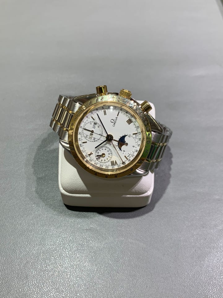 175.0034 スピードマスター トリプルカレンダー ムーンフェイズ 中古