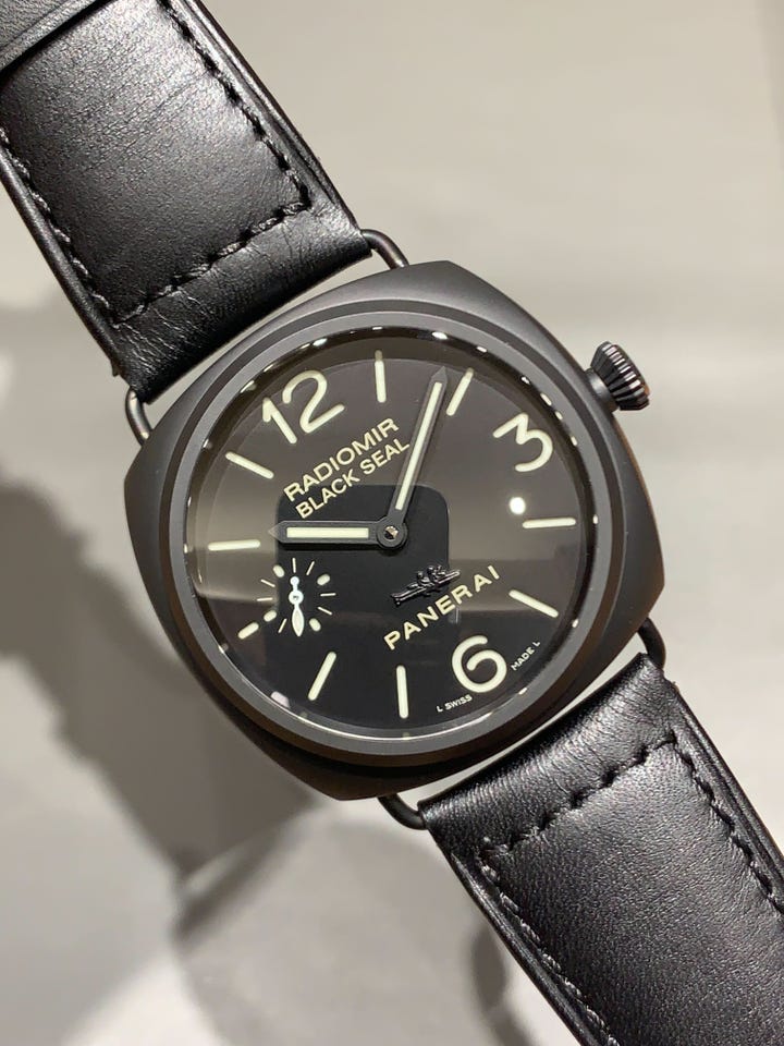 PAM00292 ラジオミール ブラックシール 中古 ｜ パネライ | 腕時計の