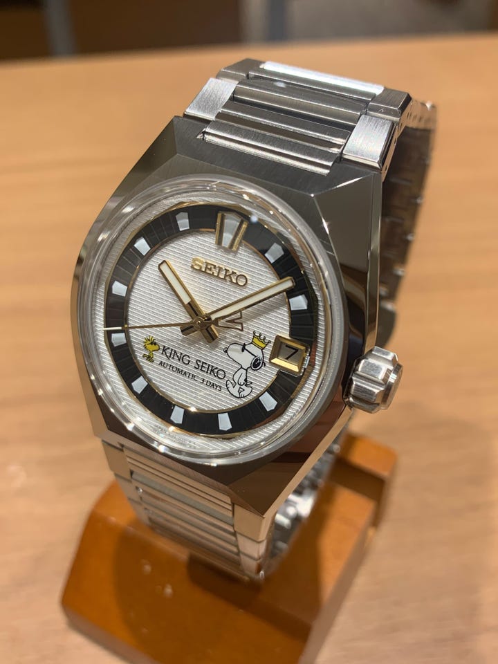 SDKV011 8L45-00D0 キングセイコー VANAC PEANUTS 75周年記念 日本限定