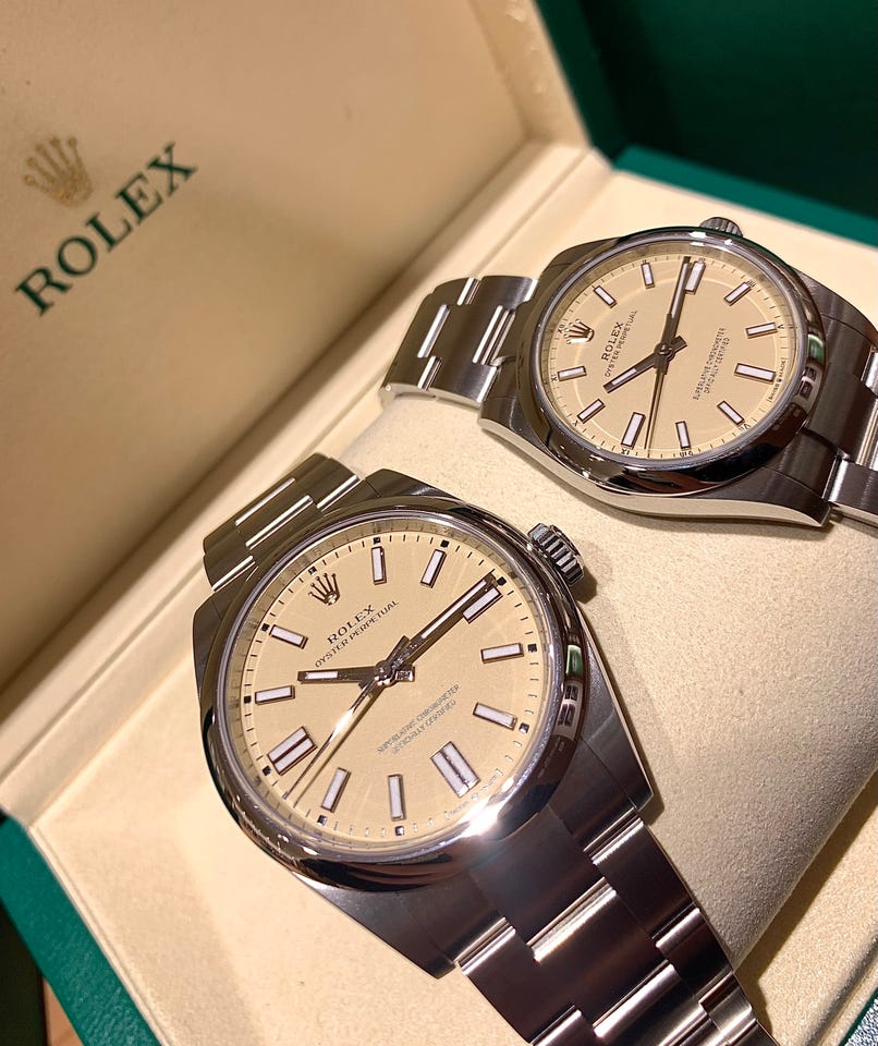 134300 オイスター パーペチュアル 41 中古 ｜ ロレックス | 腕時計の