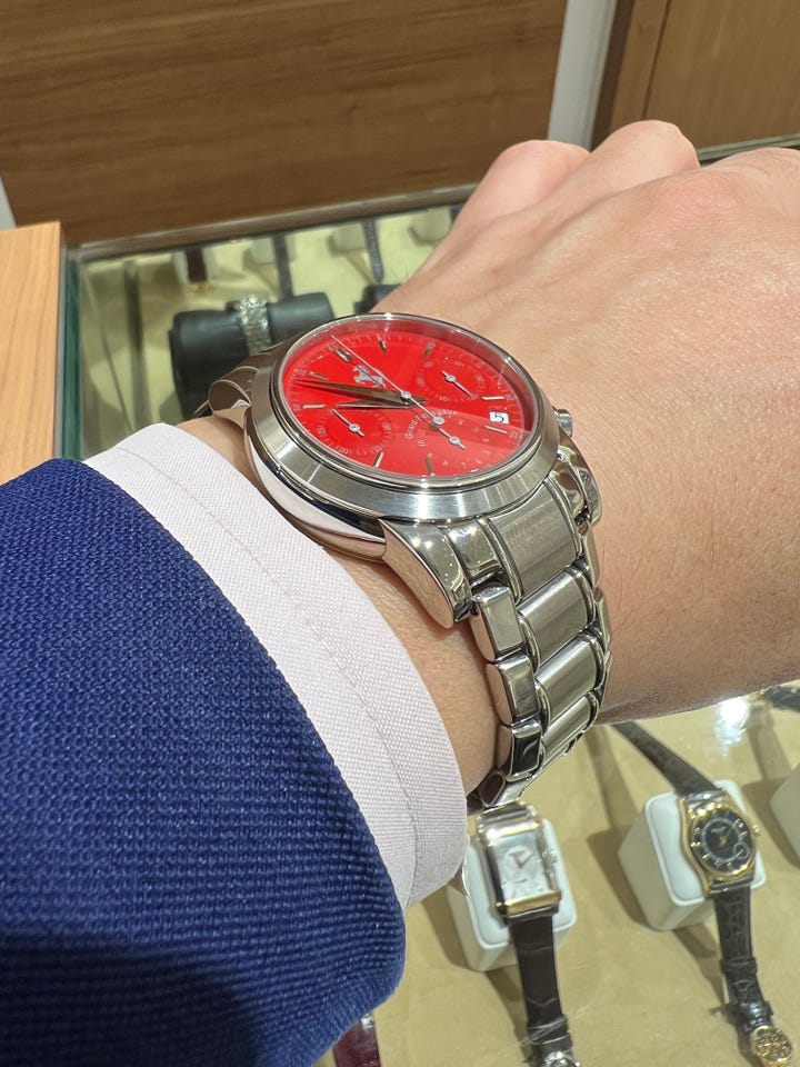 8020 フェラーリクロノ 中古 ｜ ジラール・ペルゴ | 腕時計のブランド