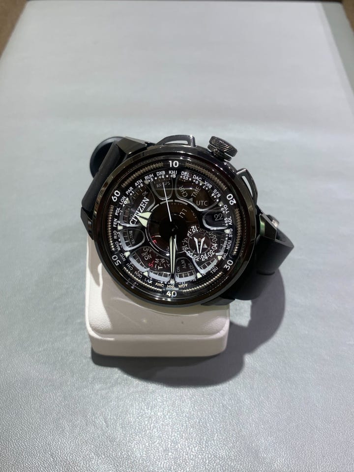 CC7005-16F サテライトウェーブ GPS 世界限定1500本 中古 ｜ シチズン