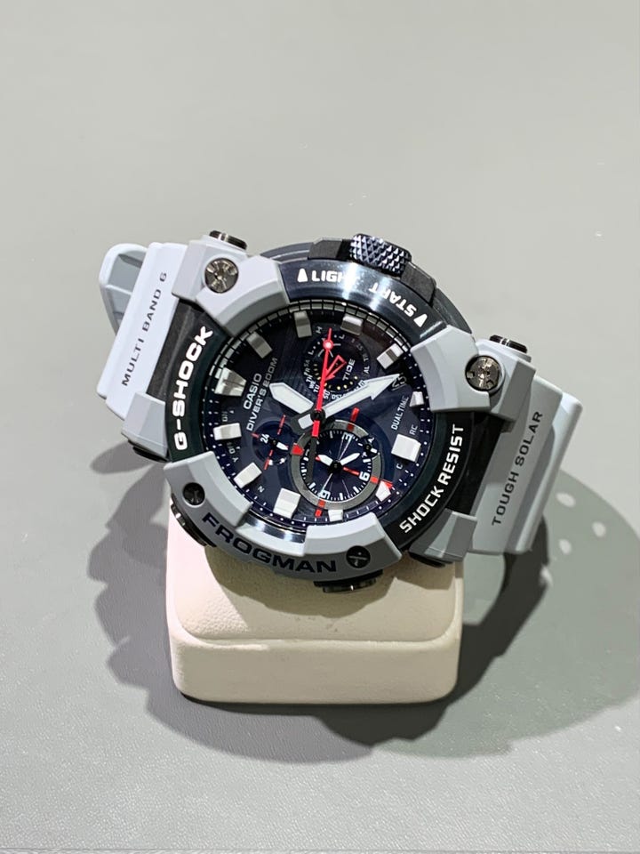 GWF-A1000RN-8AJR フロッグマン ロイヤルネイビー 中古 ｜ カシオ