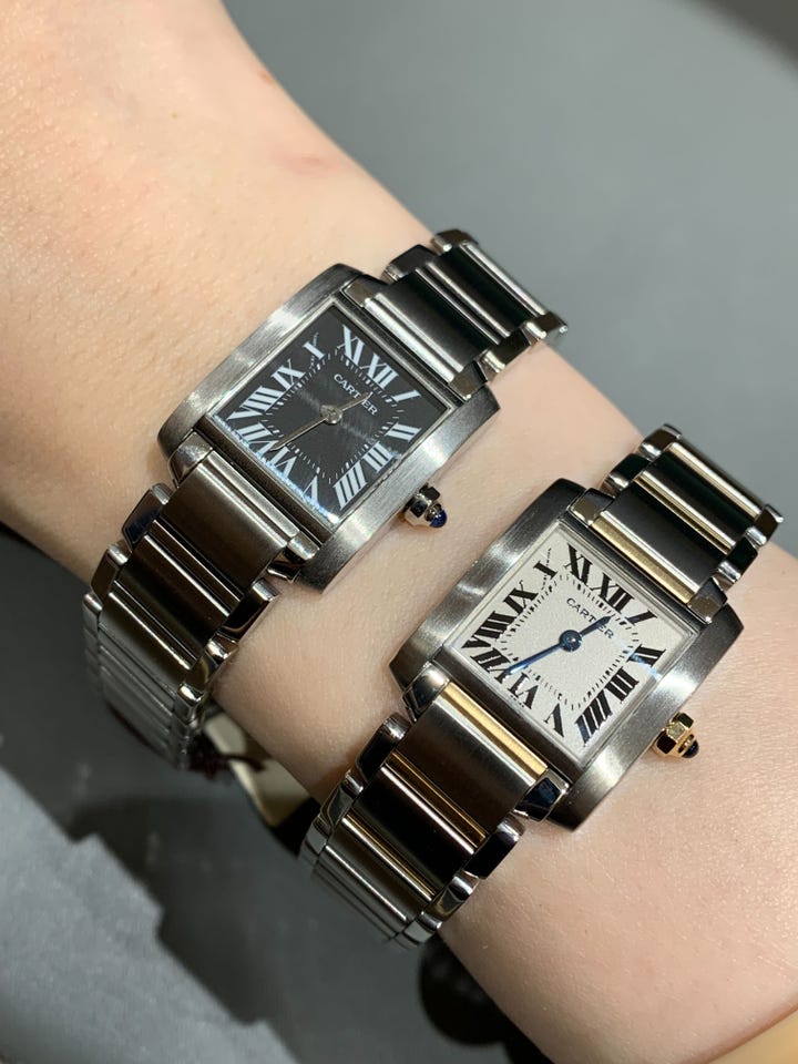W51007Q4 タンク フランセーズ SM 中古 ｜ カルティエ | 腕時計の