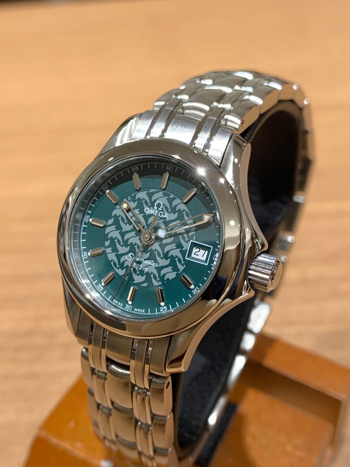 2586-70 シーマスター120 ジャックマイヨール1998 限定2500本 中古