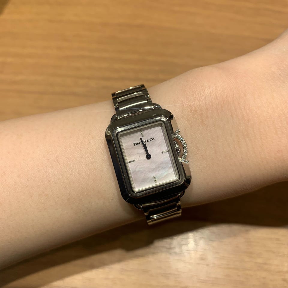 69546161 Tレクタングル 世界限定375本 中古 ｜ ティファニー | 腕時計