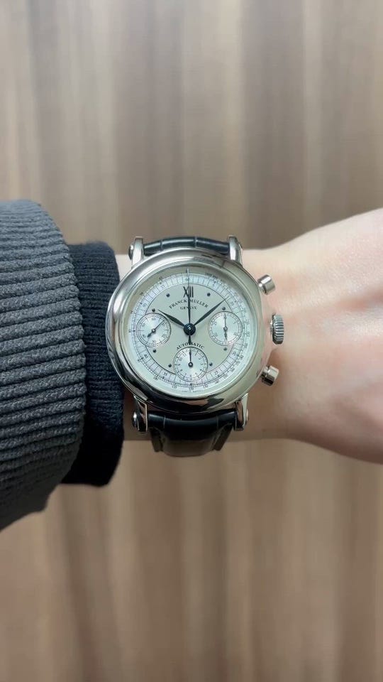 7000CC ラウンドクロノグラフ 中古 ｜ フランク ミュラー | 腕時計の