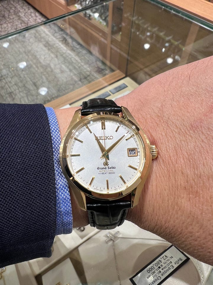 SBGH020 9S85-00H0 グランドセイコー メカニカルハイビート36000 中古