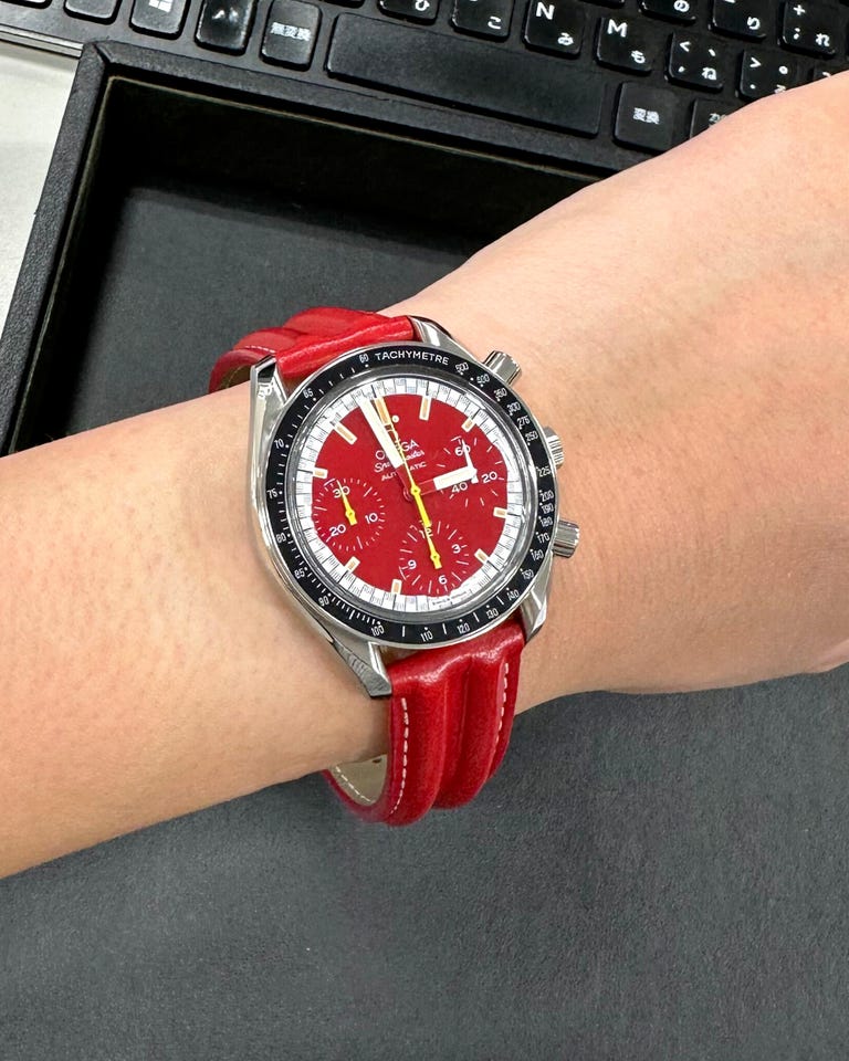 3810-61 スピードマスターレーシング シューマッハ限定 中古 ｜ オメガ