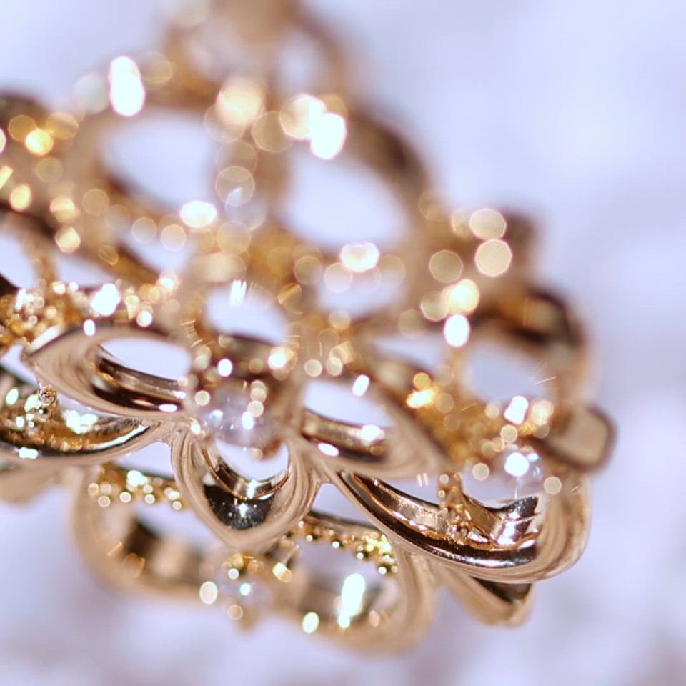 【保証書あり】 K10PG TSUTSUMI ツツミ オープンハートピアス JEWELRY TSUTSUMI - ツツミ 10kPG ハートピアスの通販 by SAI's