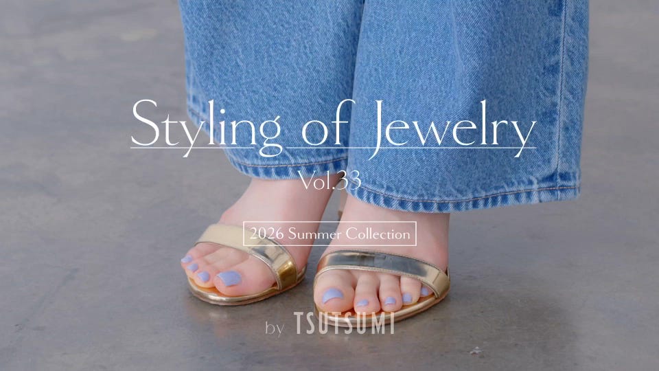 ✨新品未使用　k14WG 爽やかブルーが綺麗✨ ete TSUTSUMI好きさん Styling of Jewelry - vol.33 | TSUTSUMI - ジュエリーツツミ公式サイト