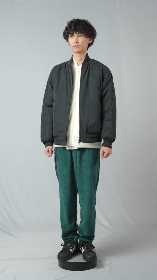 Adidas 80s ダークグレー デニムジャケット アディダス アディカラー デニム トラックトップ - グレー