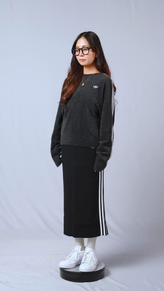 レディース 【adidas】 アディダス W ADIBREAK VELOUR TP ロングパンツ