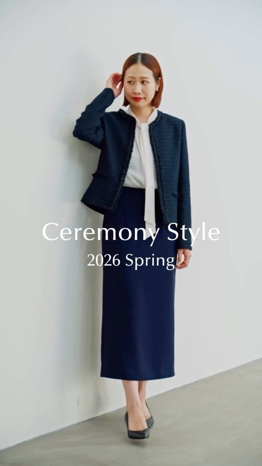 ROPÉ(ロペ) / トリアセダブルクロス Vネックジャケット/イージーケア