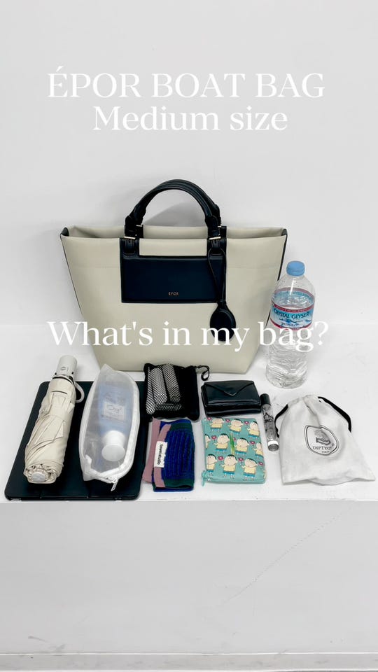 ROPÉ(ロペ) / 【E'POR】【撥水加工・超軽量】 BOAT BAG Medium (バッグ