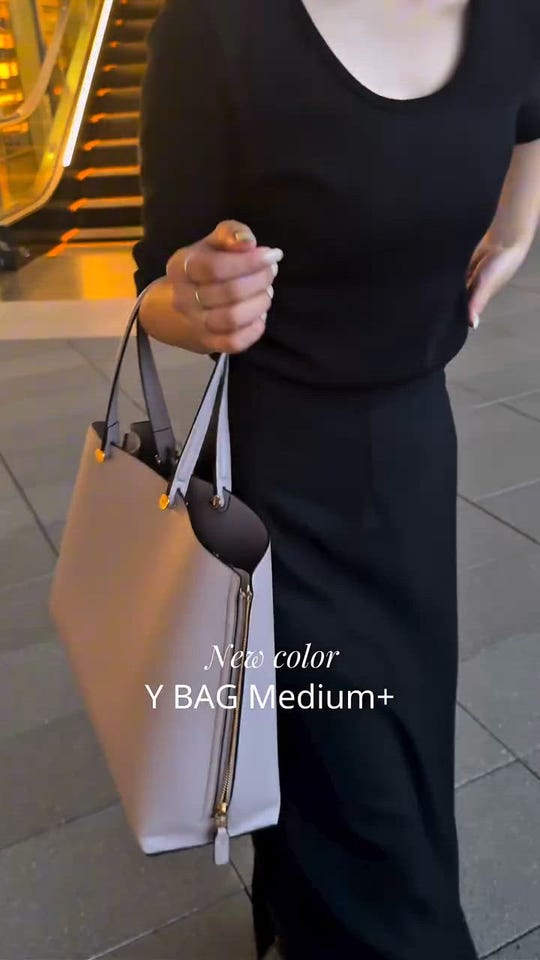 ROPÉ(ロペ) / 【E'POR】Y BAG Medium+【WEB限定/一部店舗限定】【通勤