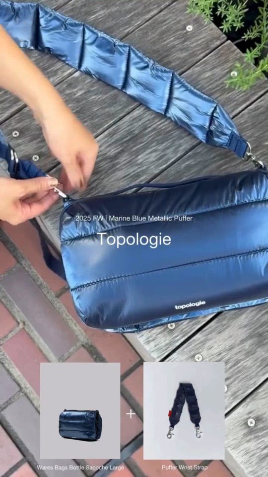 Topologie｜トポロジー】Puffer Wrist Strap パファー リスト 