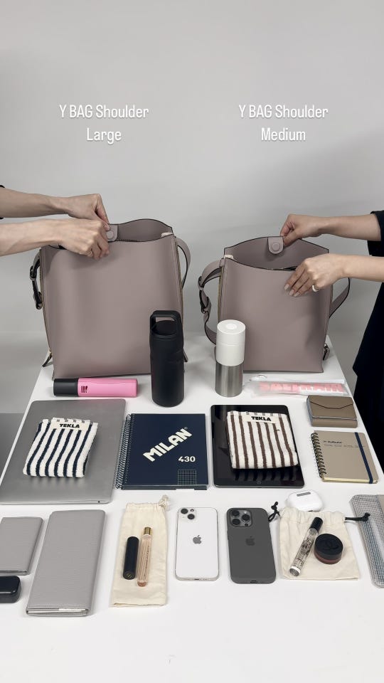 ROPÉ(ロペ) / 【E'POR】Y BAG Shoulder Large【通勤】【A4対応