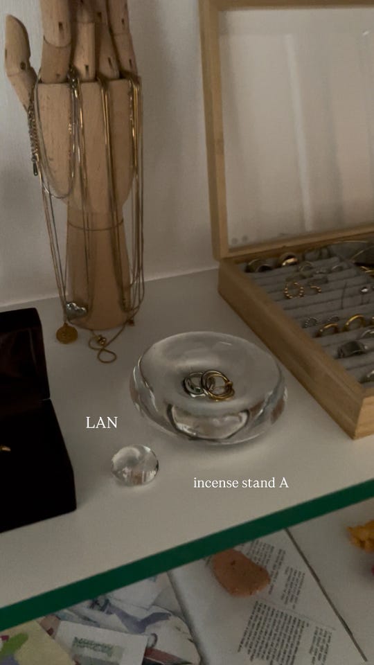 小物入れ LAN incense stand A / todayful L&B(エルアンドビー) / 【LAN｜ラン】incense stand A インセンス