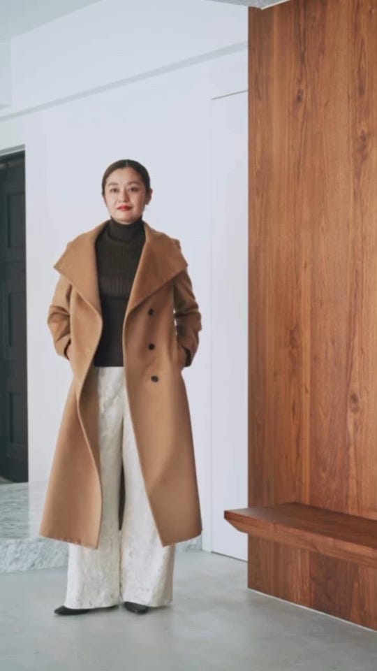 ROPÉ(ロペ) / プレミアムカシミヤ ロングコート【逸品・マルチWAY