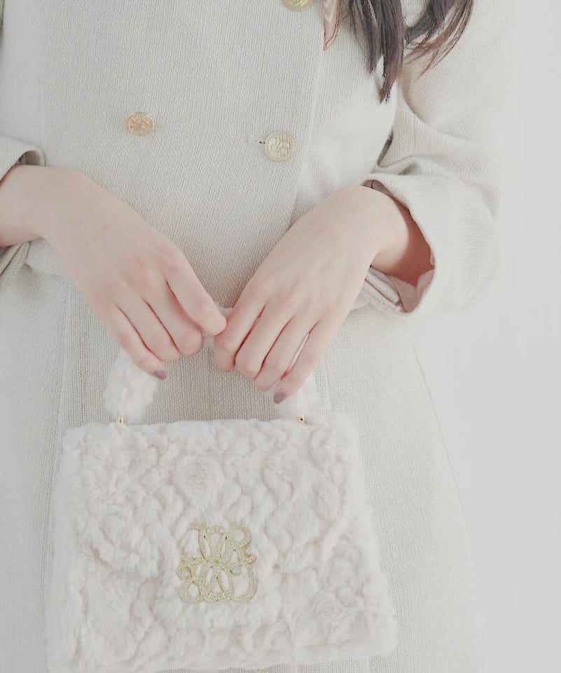 2WAY リボンチャームキルティングバニティバッグRANDA公式サイト